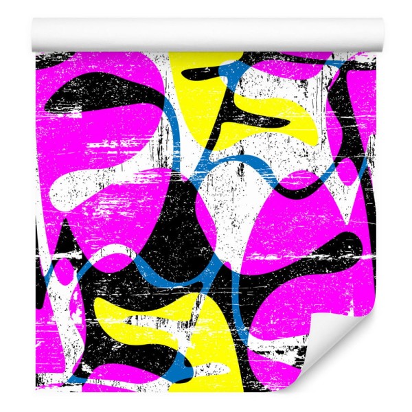 Tapeta Kolorowe Rysunki Graffiti