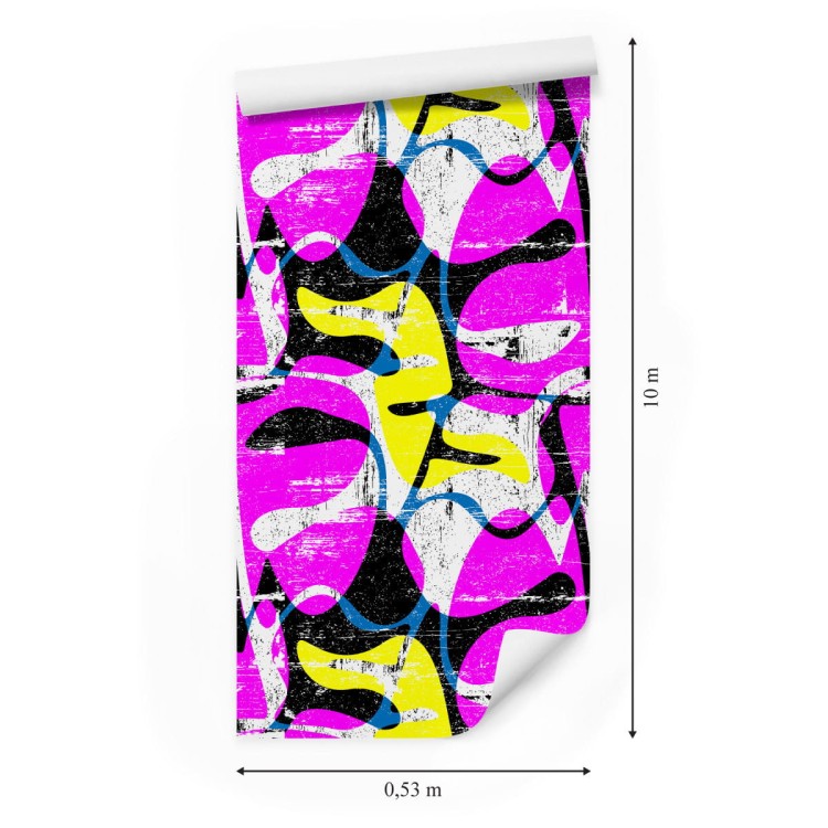 Tapeta Kolorowe Rysunki Graffiti