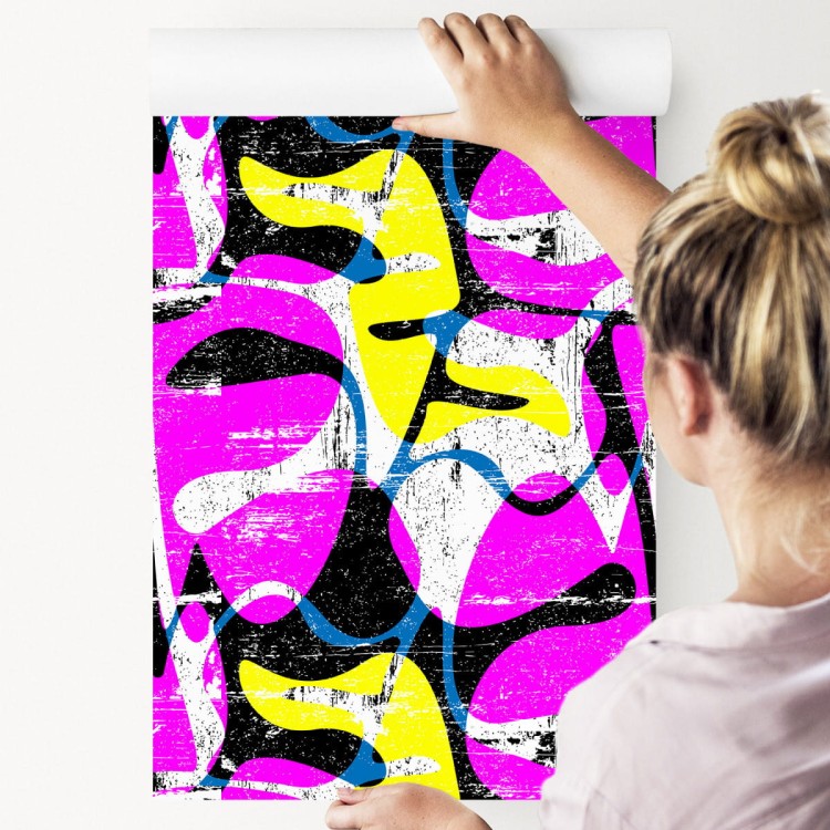 Tapeta Kolorowe Rysunki Graffiti