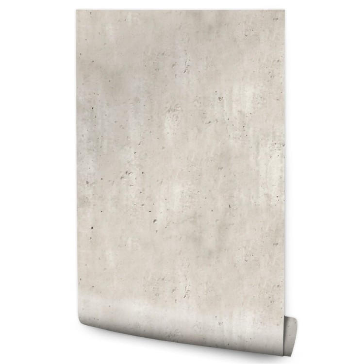 Tapeta Nowoczesny Beżowy Beton