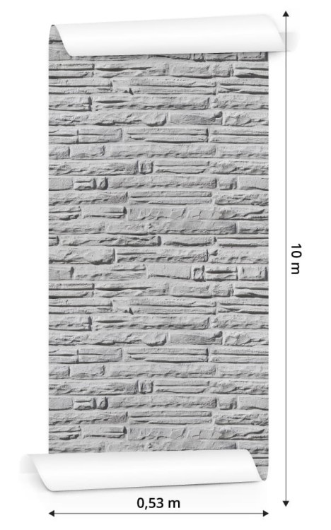 Tapeta Jasna Cegła - Efekt 3D