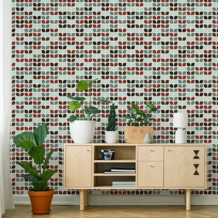 Tapeta Geometryczne Wzory Retro