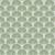 Tapeta Retro - Geometryczne Liście Dekoracyjne