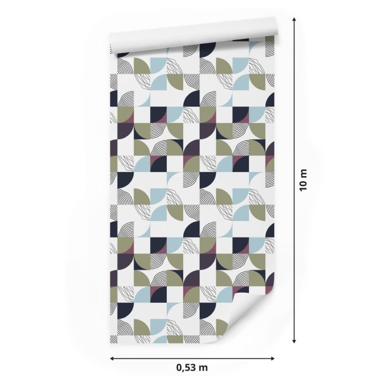 Tapeta Kolorowa Geometryczna Abstrakcja