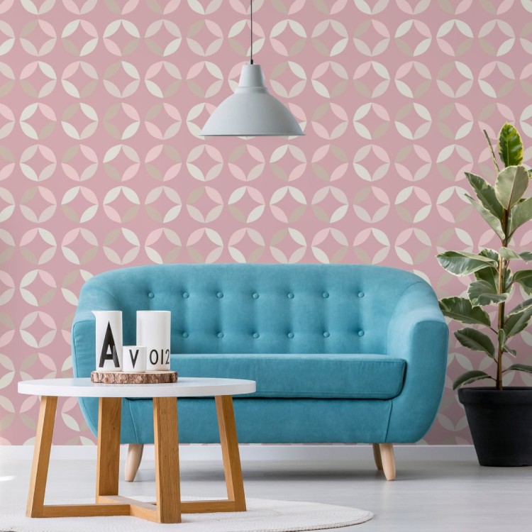Tapeta Pastelowe Wzory Geometryczne