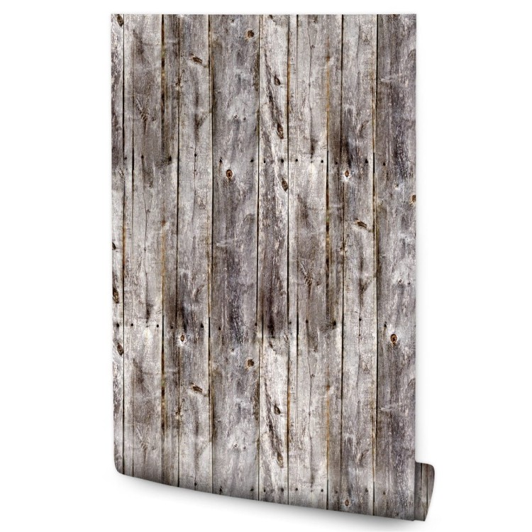 Tapeta Deski Drewniane Pionowe