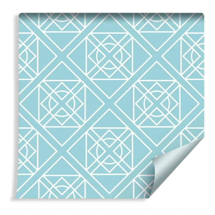 Tapeta Modernistyczne Geometryczne Ornamenty