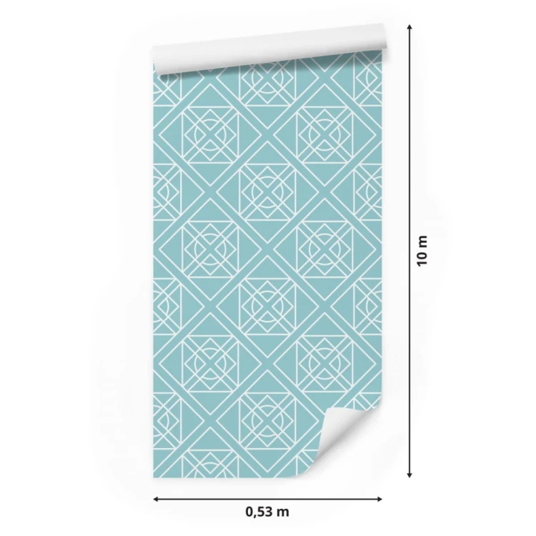 Tapeta Modernistyczne Geometryczne Ornamenty