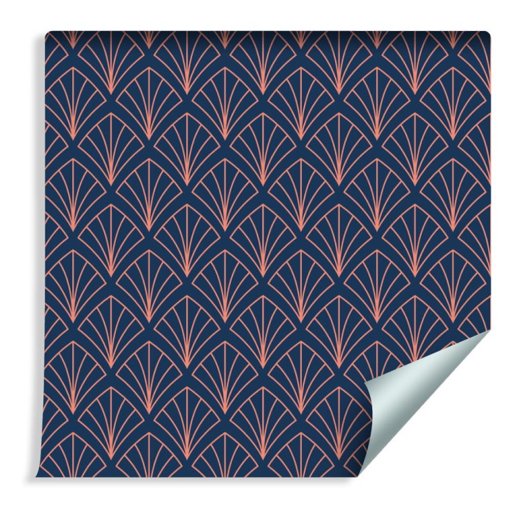 Tapeta Geometryczna W Stylu Art Deco