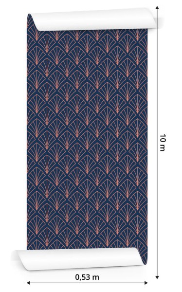 Tapeta Geometryczna W Stylu Art Deco