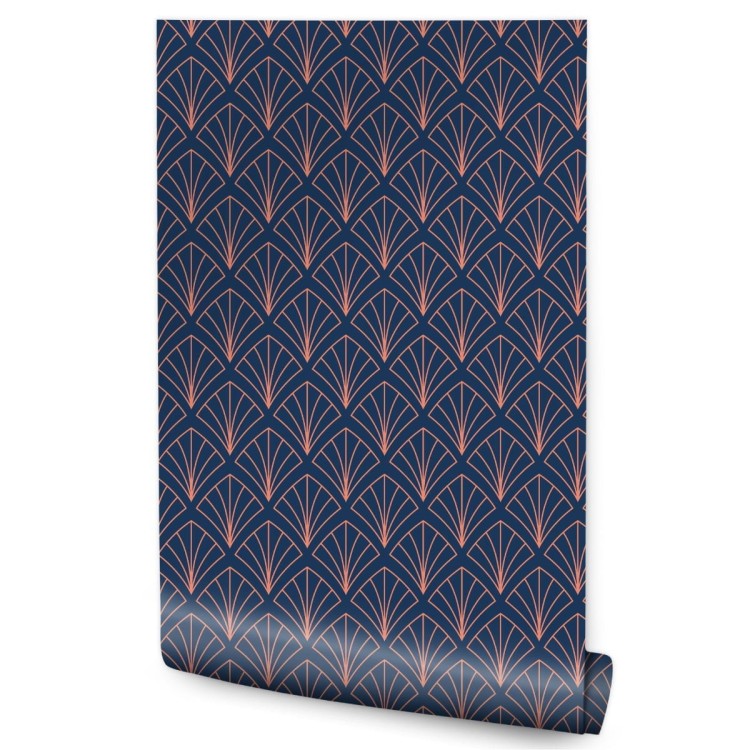 Tapeta Geometryczna W Stylu Art Deco