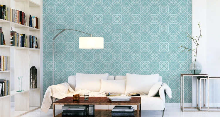 Tapeta Modernistyczne Geometryczne Ornamenty