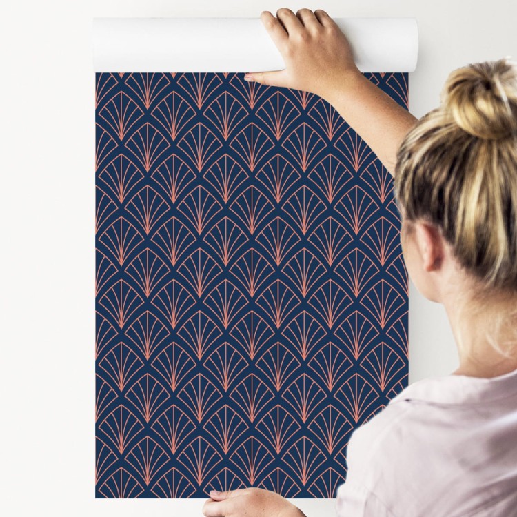 Tapeta Geometryczna W Stylu Art Deco