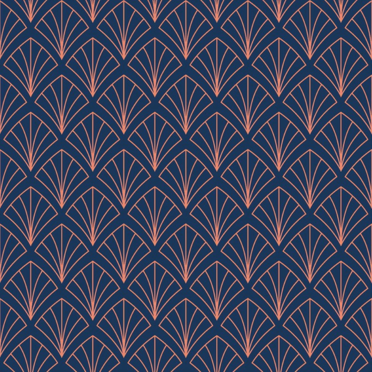 Tapeta Geometryczna W Stylu Art Deco