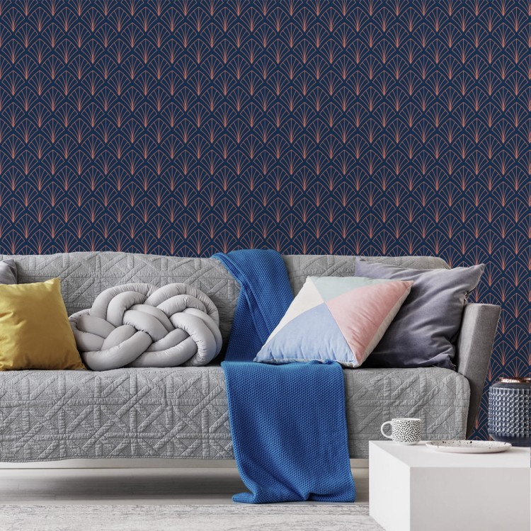 Tapeta Geometryczna W Stylu Art Deco
