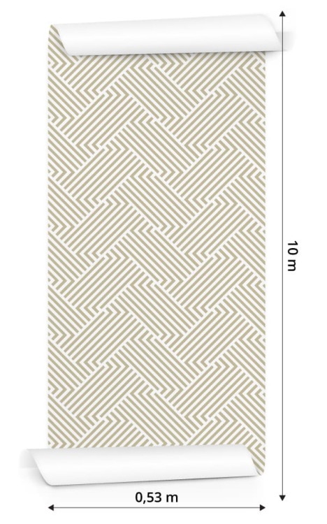 Tapeta Geometryczna - Nowoczesne Paski