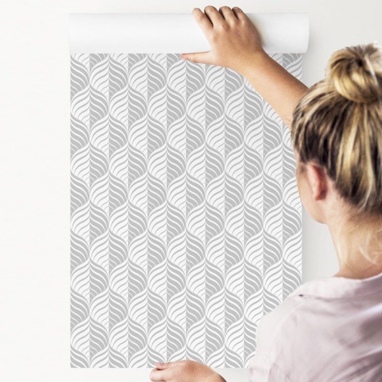 Tapeta Abstrakcyjna Geometryczne Kształty Dekor 3D