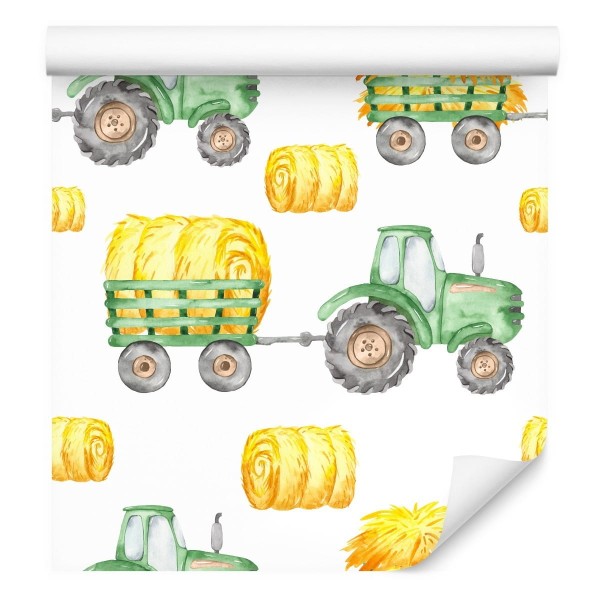 Tapeta Traktory Z Przyczepami