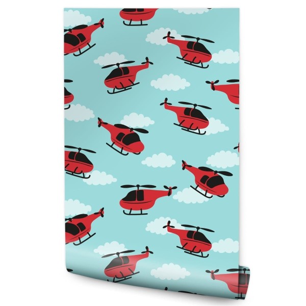 Tapeta Czerwone Helikoptery