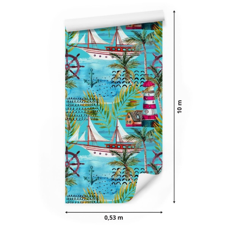 Tapeta Żaglówki W