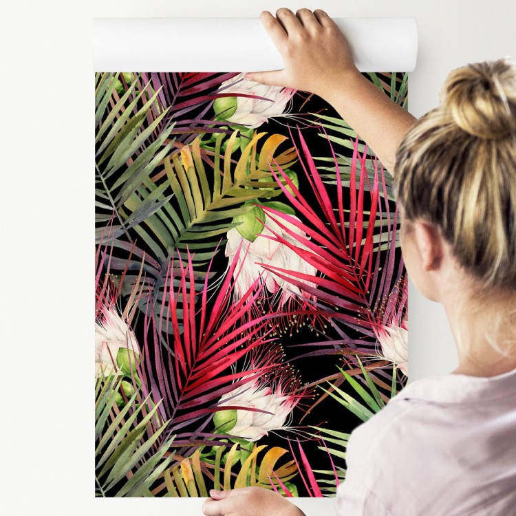 Tapeta Kolorowe Rośliny