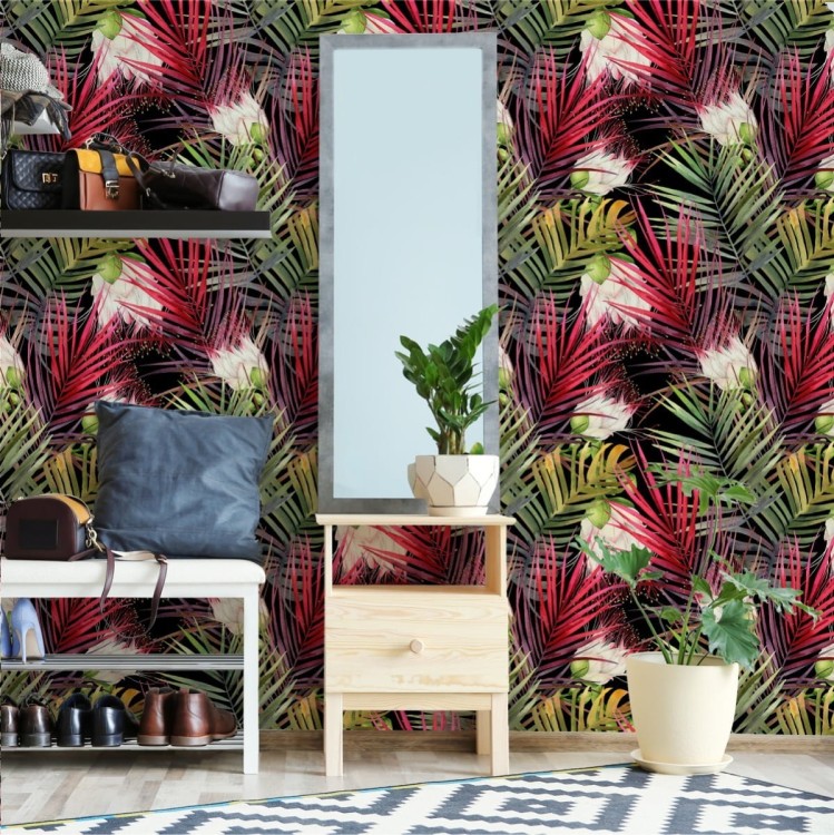 Tapeta Kolorowe Rośliny