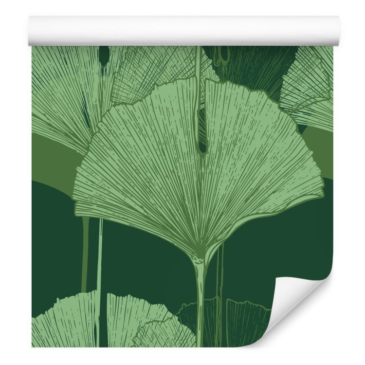 Tapeta Zielone Liście