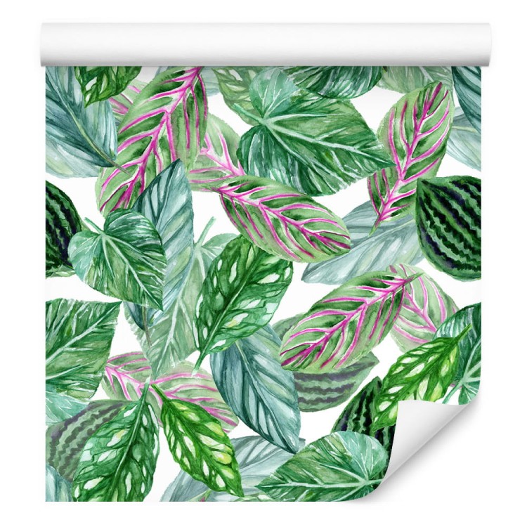 Tapeta Zielone Liście