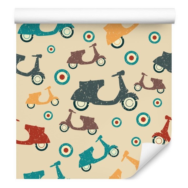 Tapeta Skutery W Stylu Vintage