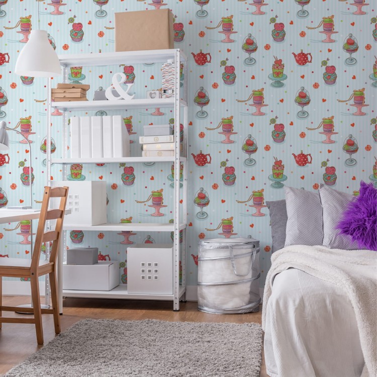 Tapeta Kolorowe Wypieki Cukiernicze