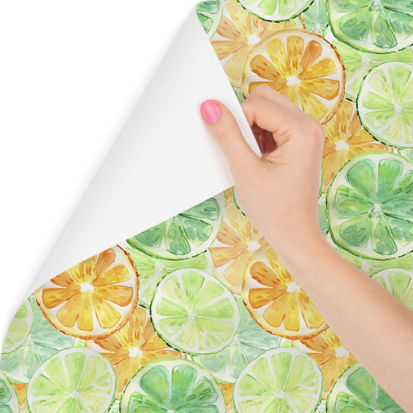 Tapeta Z Owocami, Pomarańcze, Limonki, Jadalnia