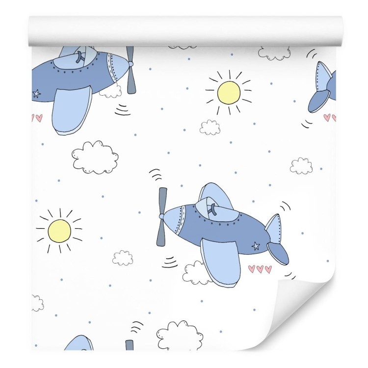 Tapeta Bajkowe Samoloty Na Niebie