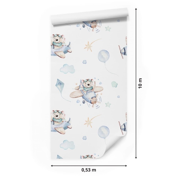 Tapeta Misie W Samolotach