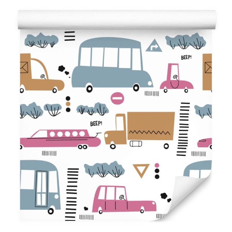 Tapeta Ciężarówki Na Drodze