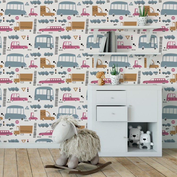 Tapeta Ciężarówki Na Drodze