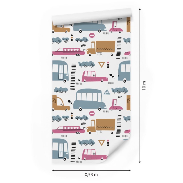 Tapeta Ciężarówki Na Drodze