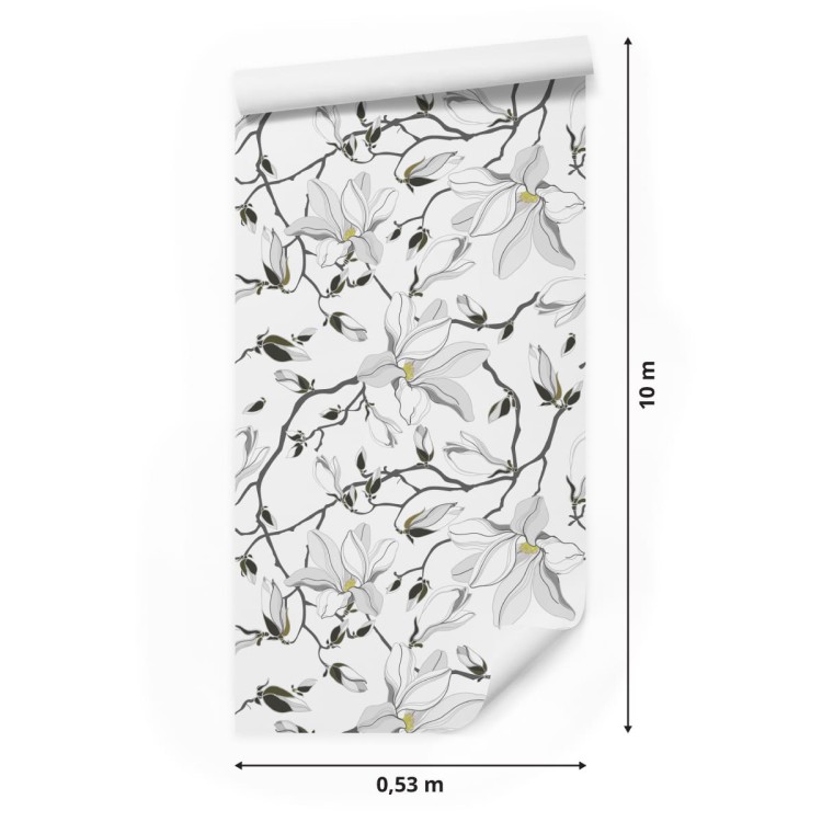Tapeta Białe Magnolie