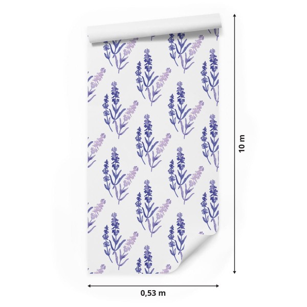 Tapeta Lawendowy Design