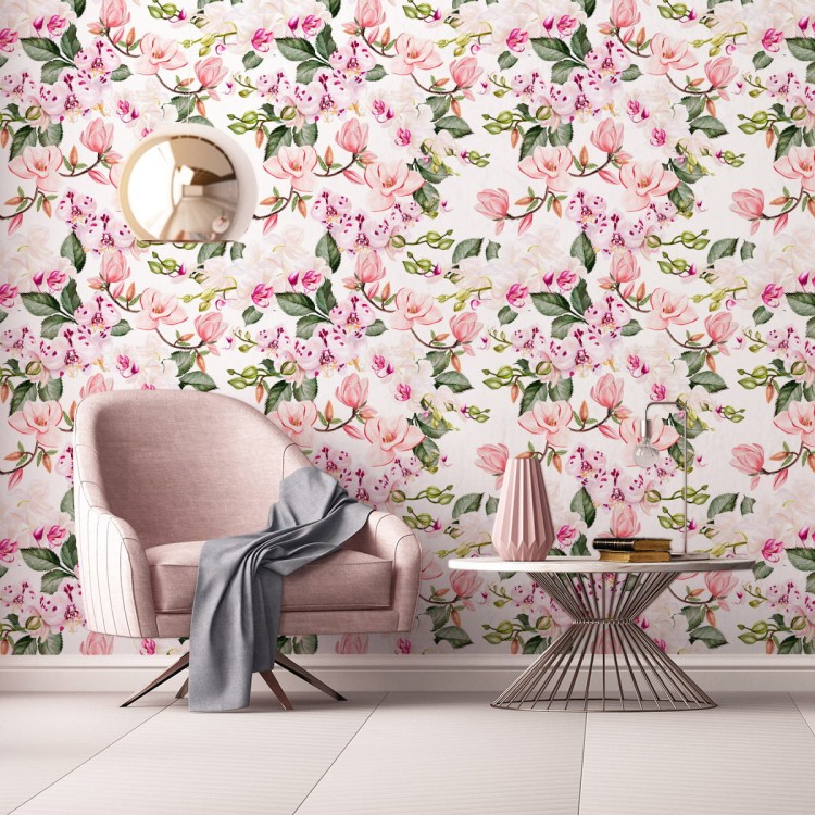 Tapeta Orchidea Storczyk Kwiaty Przyroda Do Salonu