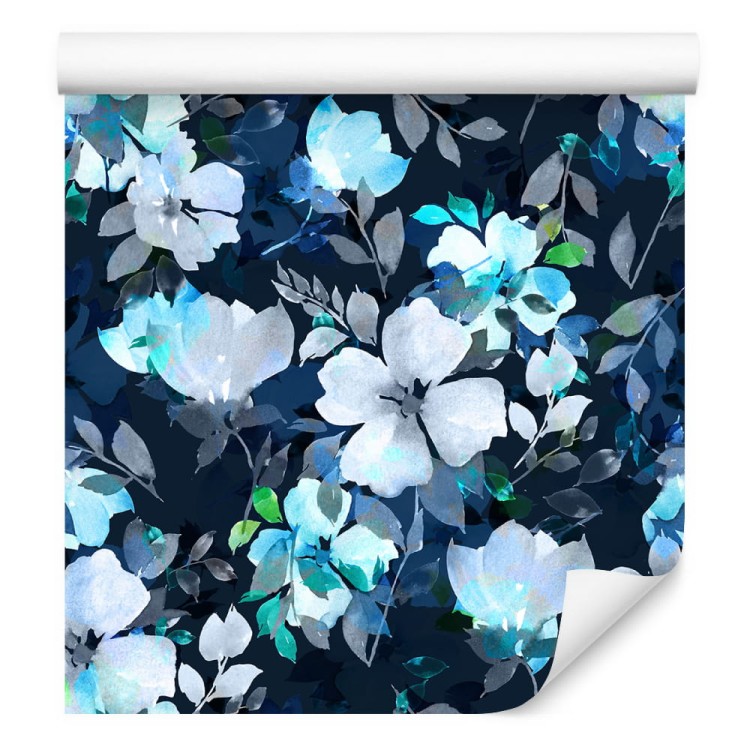 Tapeta Kwiatowy Wzór Akwarela