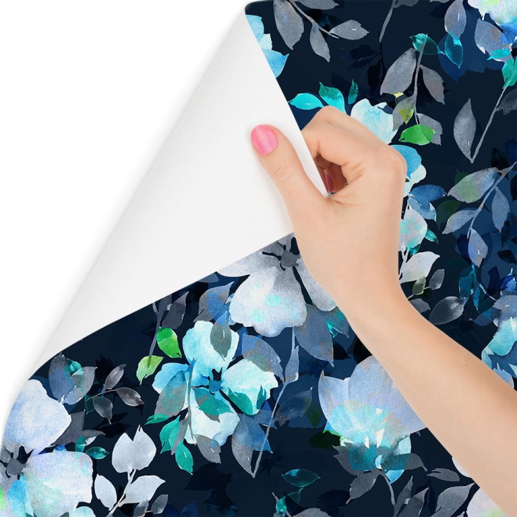 Tapeta Kwiatowy Wzór Akwarela