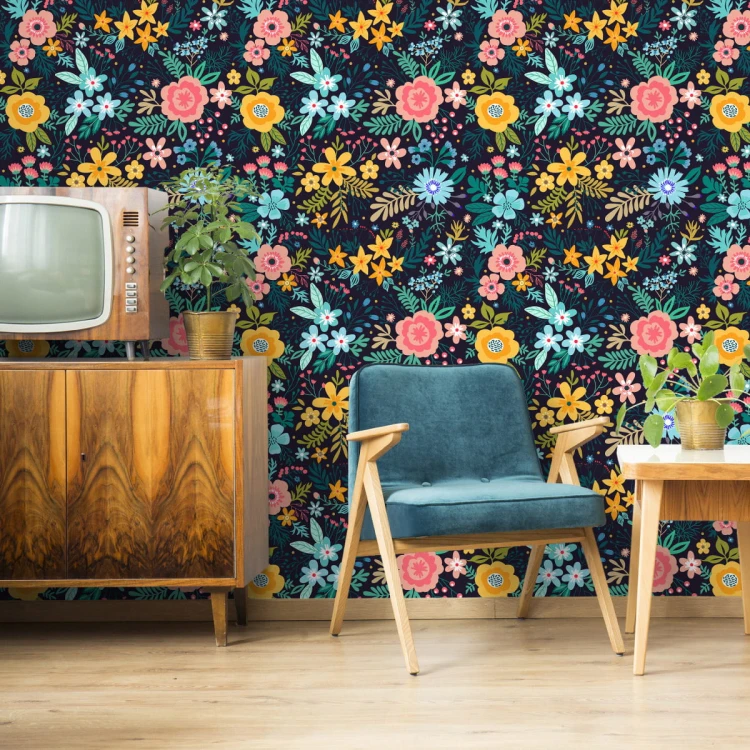 Tapeta Kwiatowy Wzór