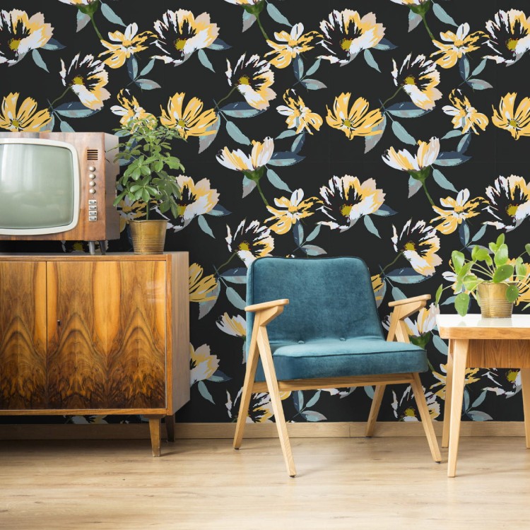 Tapeta Kwiatowy Wzór