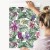 Tapeta Kolorowe Kwiaty Orchidei I Liście Monstery