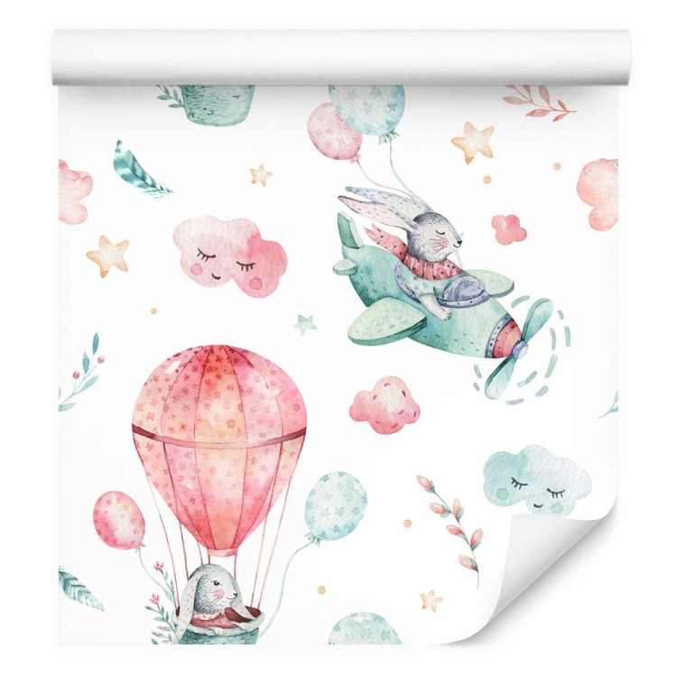 Tapeta Króliki W Samolocie