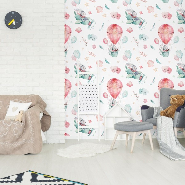 Tapeta Króliki W Samolocie