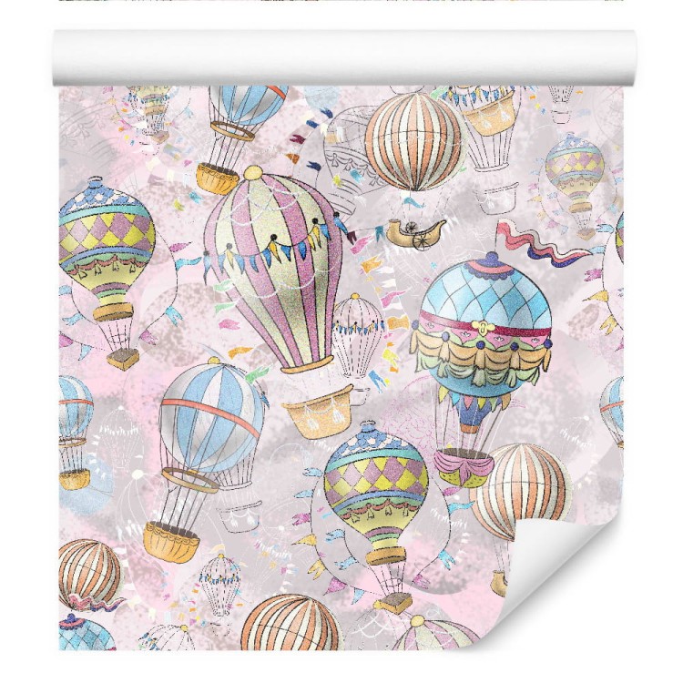 Tapeta Balony W Wielu Kolorach