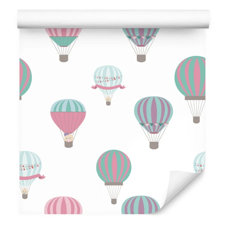 Tapeta Kolorowe Pojazdy Balony