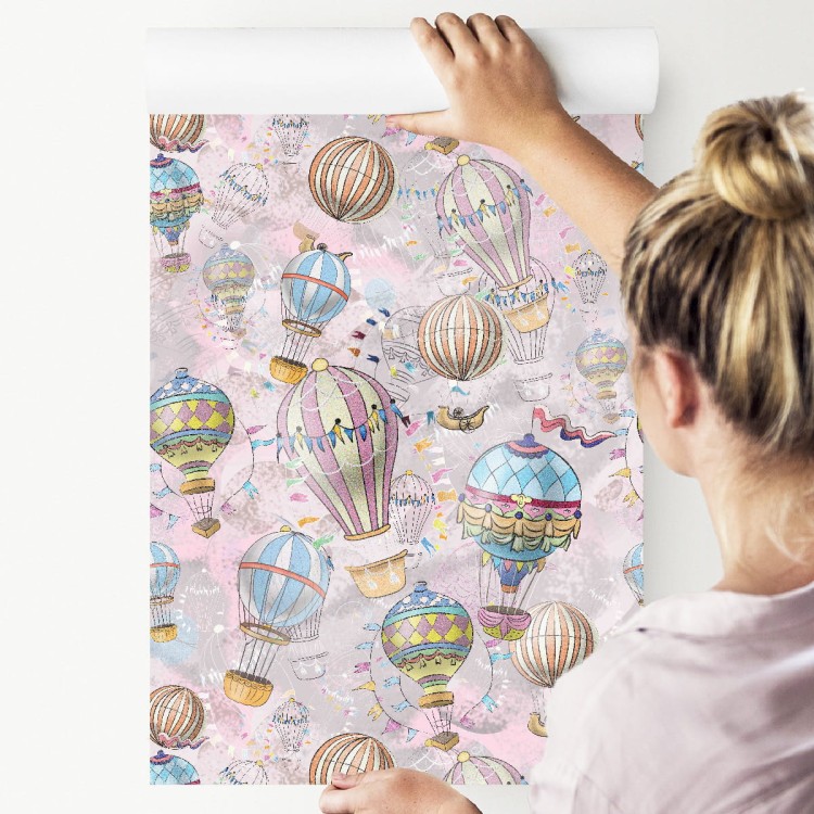 Tapeta Balony W Wielu Kolorach