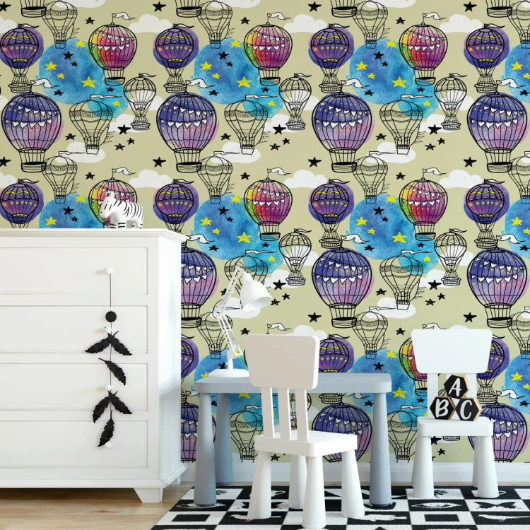 Tapeta Balony Pojazdy